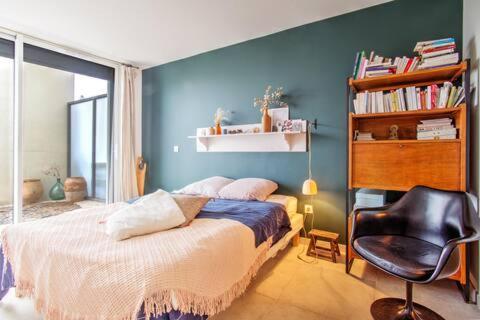Suite Parentale Avec Sdb Dans Appartement Avec Rooftop モンペリエ エクステリア 写真
